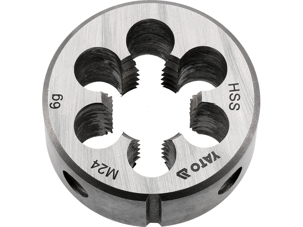 ROUND THREAD DIE M24 HSS M2 (YT-2966)