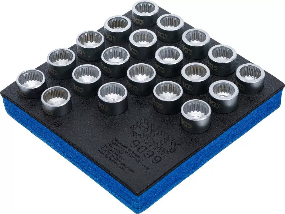 TOOL TRAY 1/6: RIM LOCK TOOL SET FOR PORSCHE AND VW TOUAREG | 20 PCS. (9099)