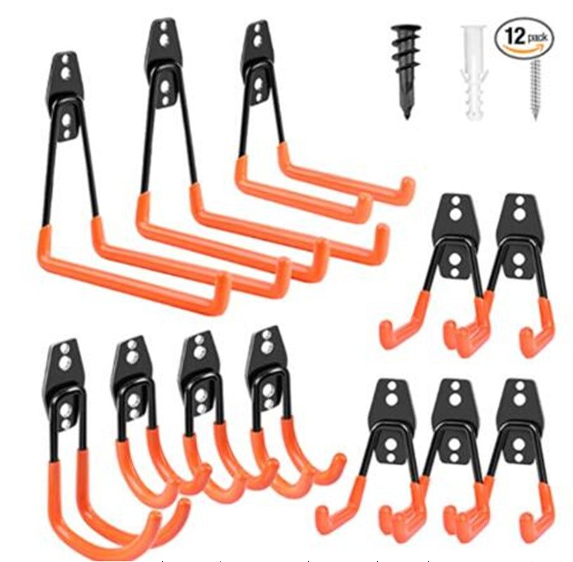 GARAGE HOOK SET | SET | 12 PCS. (H009-4)