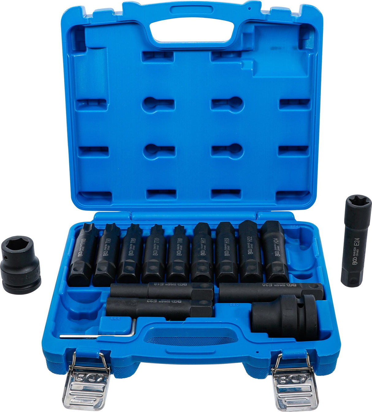 BIT SET FOR TRUCKS | 20 MM (3/4") + 25 MM (1") | 16 PCS. (5246)