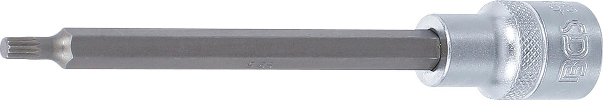 BIT SOCKET | LENGTH 140 MM | 12.5 MM (1/2") DRIVE | SPLINE (FOR XZN) | M5 (4330)
