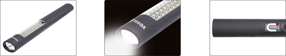 SLIM WORK LAMP | WITH MAGNET | 36 + 1 LED (82735)
