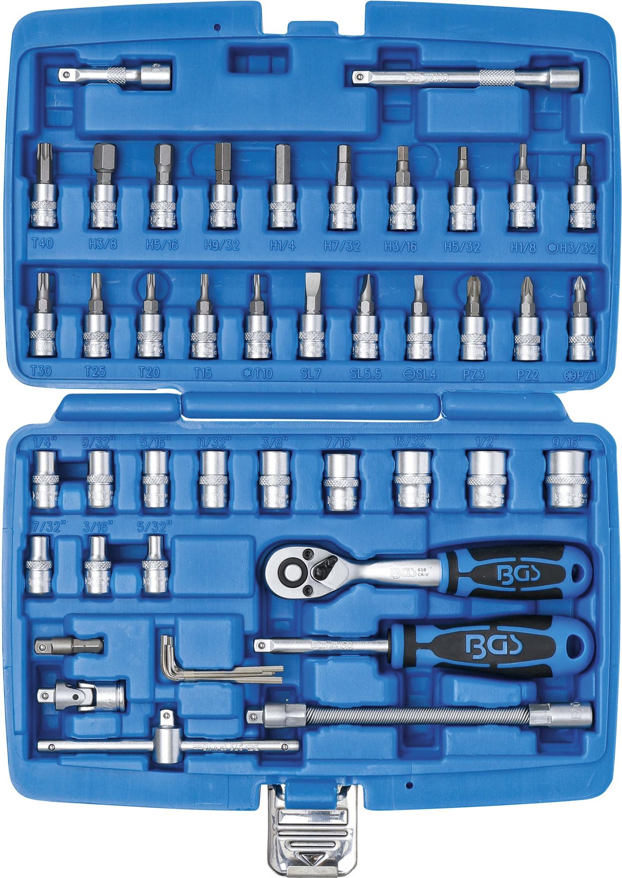 SOCKET SET | 6.3 MM (1/4") | INCH SIZES | 46 PCS. (2141)