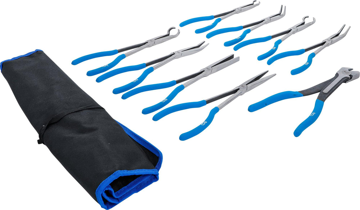 LONG / FLAT NOSE AND SPARK PLUG CONNECTOR PLIERS SET | EXTRA LONG | 9 PCS. (4401)