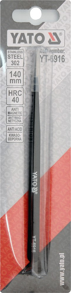 TWEEZER 140MM (YT-6916)