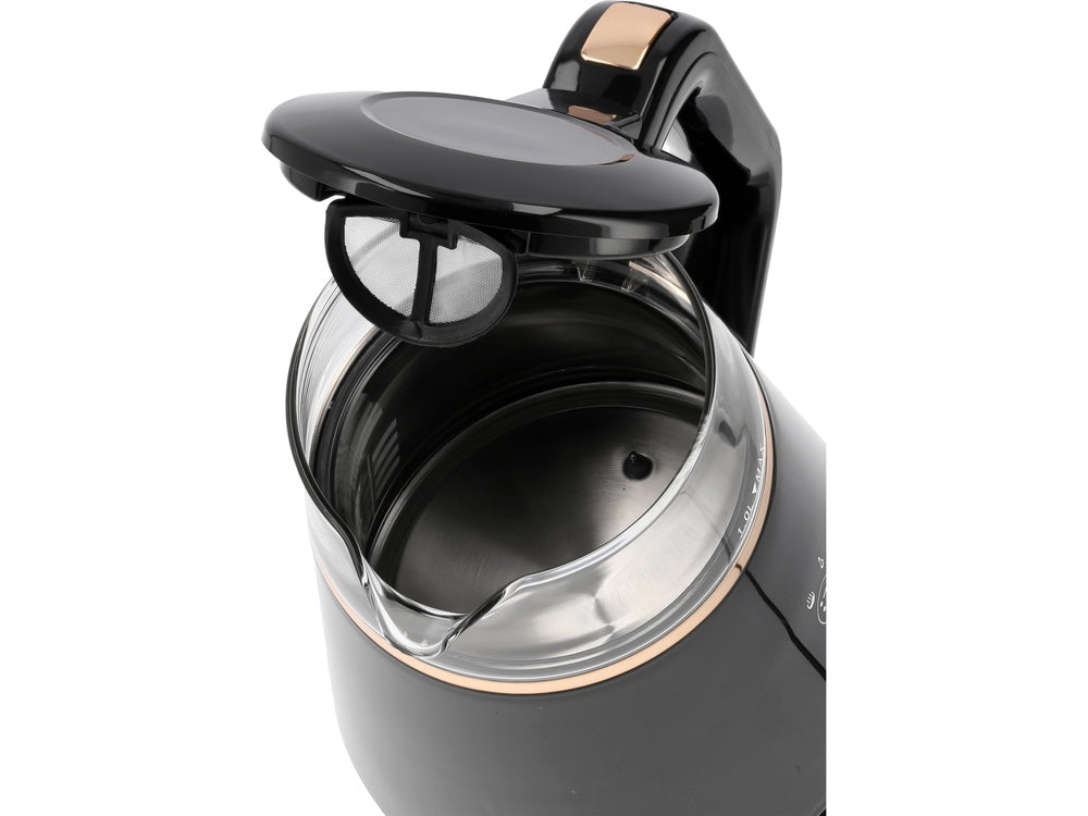 EL. KETTLE 1L, TEMP. CONTROL, BLACK (68216)