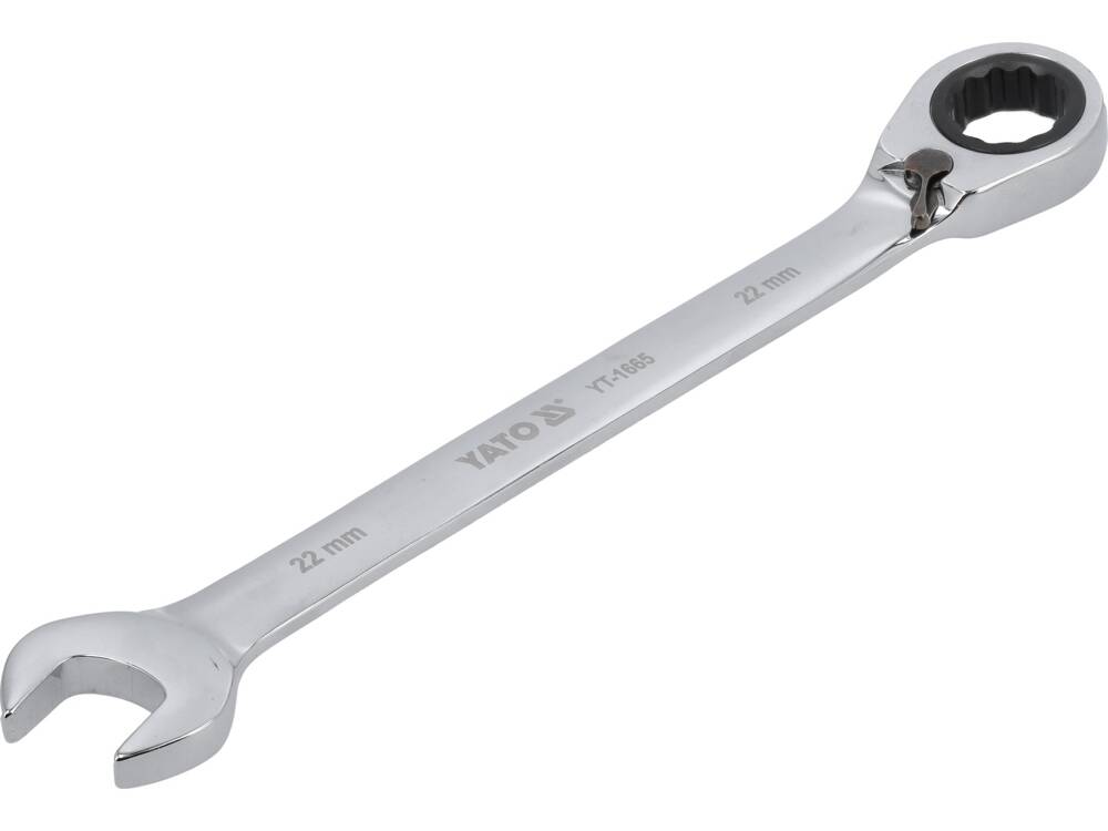 RATCHET COMBINATION WRENCH 22MM (YT-1665)