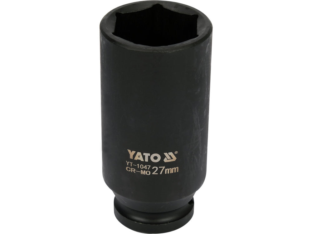 IMPACT SOCKET DEEP 1/2"X27MM (YT-1047)