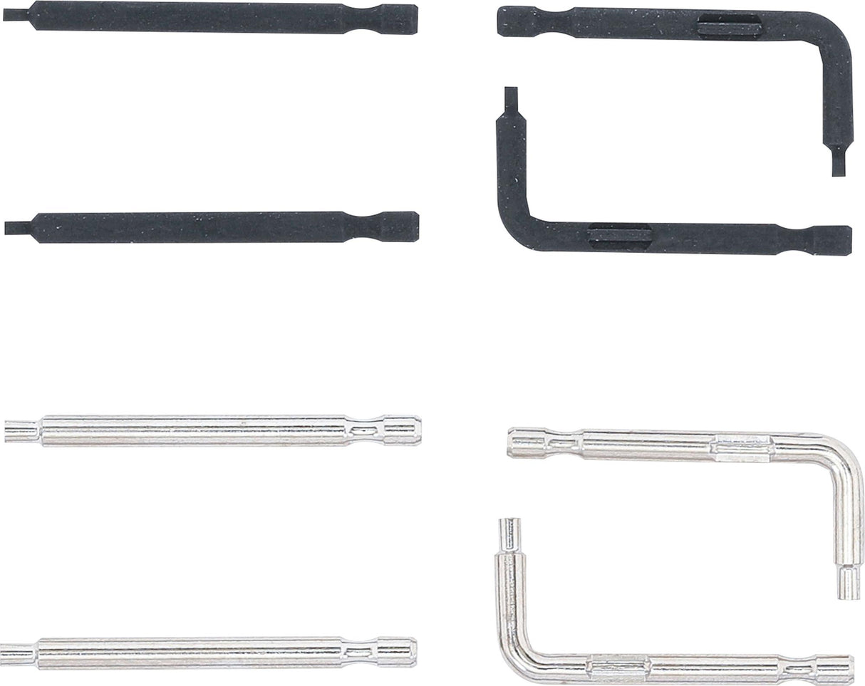 SPARE STEEL TIPS FOR CIRCLIP PLIERS | 4 PAIRS | FOR BGS 8831-1 (8831-2)