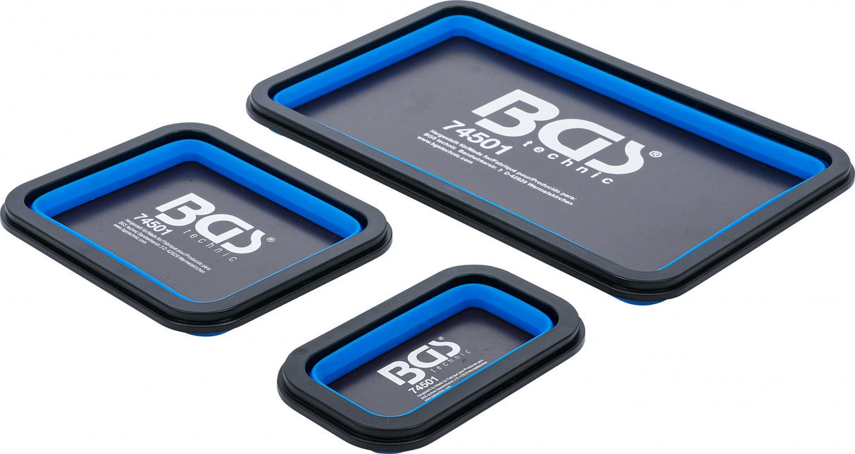 MAGNETIC SHELL SET | SILICONE | FOLDABLE | 3 PCS. (74501B)