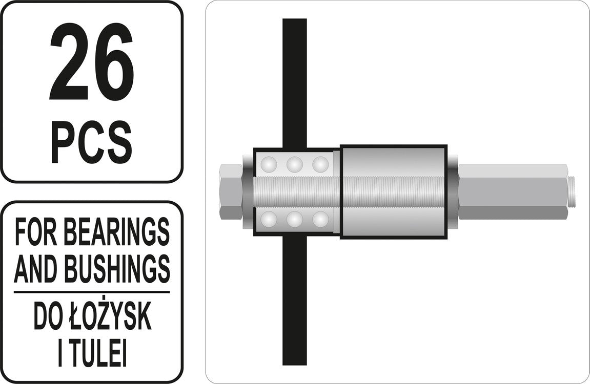 PRESS AND PULL SLEEVE KIT (YT-25411)