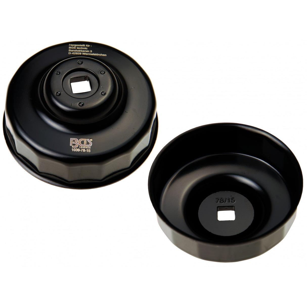 OIL FILTER WRENCH | 15-POINT | Ø 78 MM | FOR FORD, NISSAN, TOYOTA (1039-78-15)
