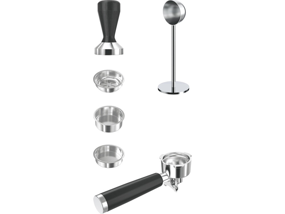 PRESSURE COFFEE MAKER WITH MILK FROTHER 1350W (68503)