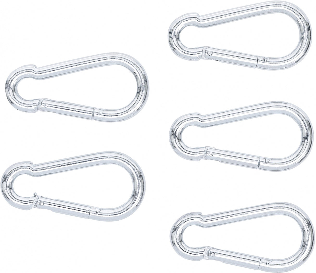 SNAP HOOKS SET | 80 X 8 MM | 5 PCS. (85792)