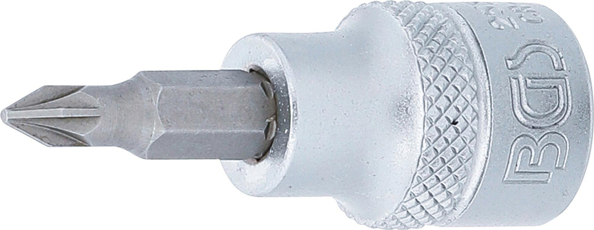 BIT SOCKET | 10 MM (3/8") DRIVE | CROSS SLOT PZ1 (2550)