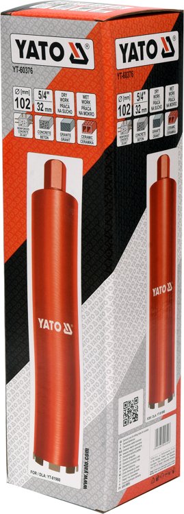 DIAMOND CORE DRILL BIT 102MM (YT-60376)