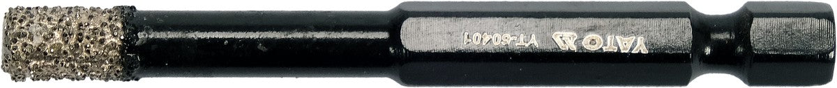 VACUUM DIAMOND DRILL WITH HEX SHANK-6MM (YT-60401)