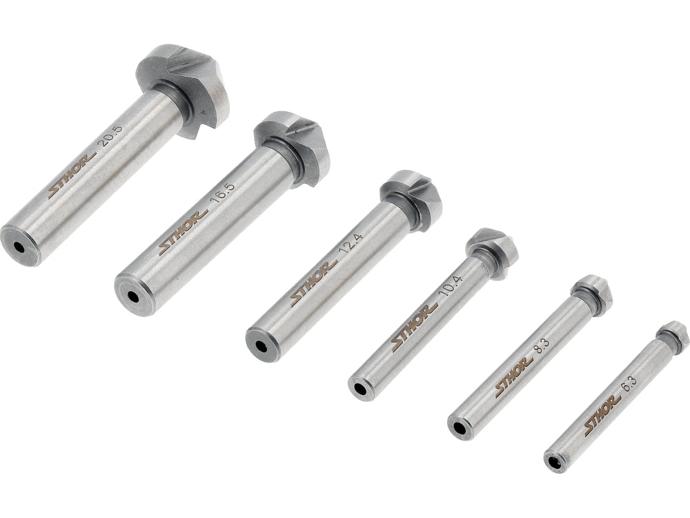 COUNTERSINK SET 6PCS 6.3-20.5MM (22710)
