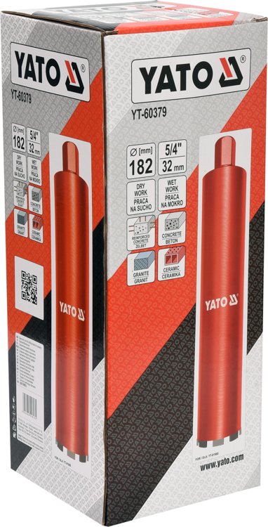 DIAMOND CORE DRILL BIT 182MM (YT-60379)