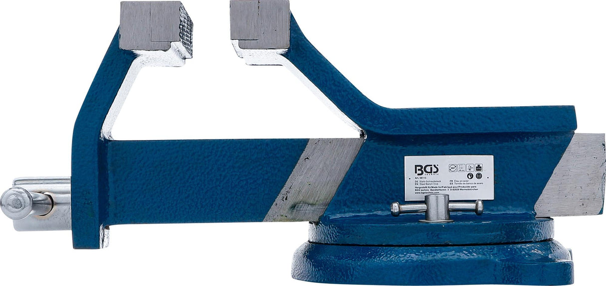 STEEL BENCH VICE | FORGED | 125 MM JAWS (58112)