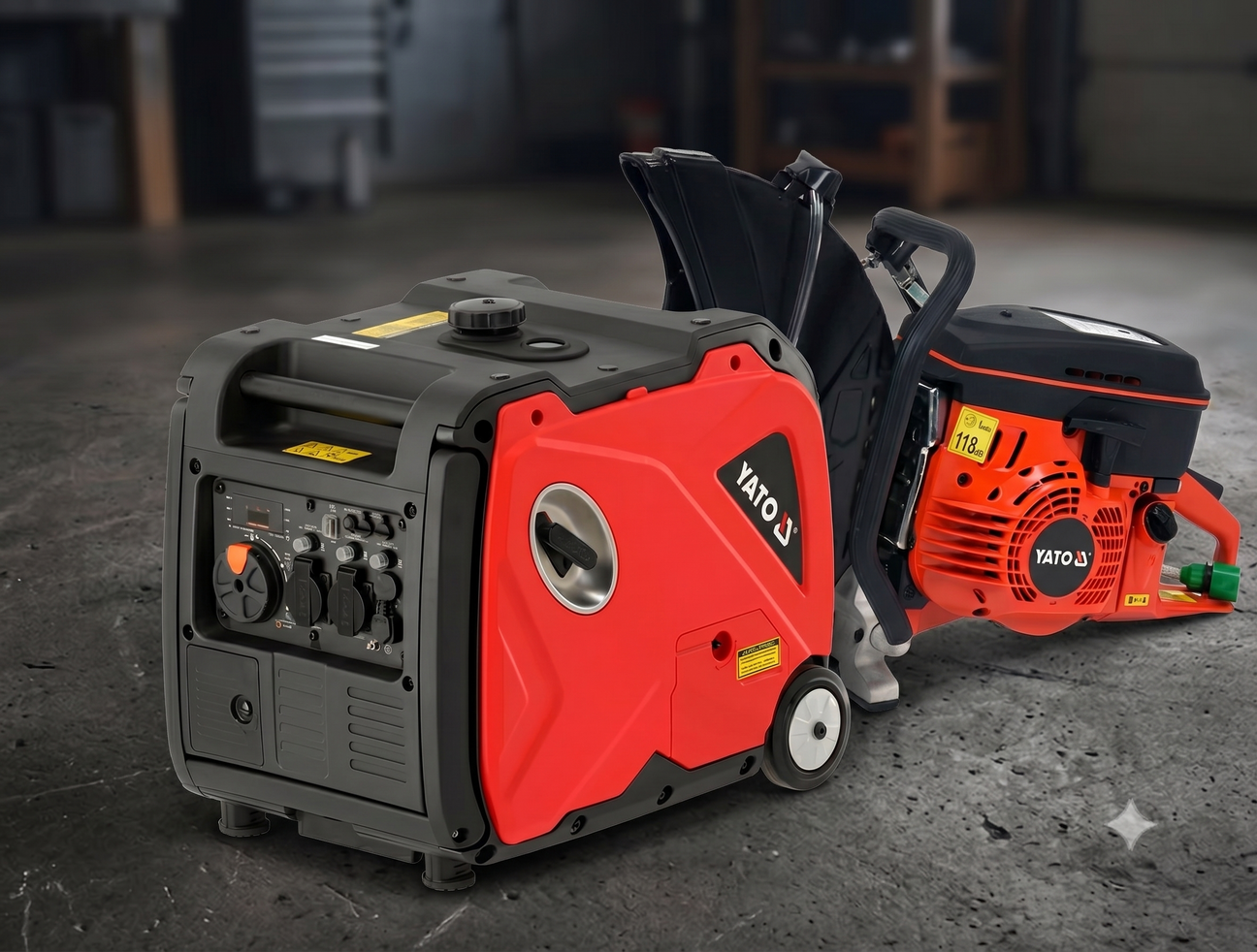 Petrol-powered tools and machinery