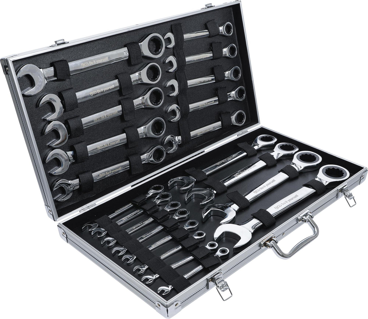 RATCHET COMBINATION WRENCH SET | 6 - 32 MM | 22 PCS. (30009)