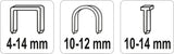 STAPLE GUN 3 FUNCTIONS (YT-70020)