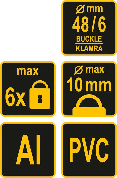 SAFETY LOCK OUT HASP ALU (77704)