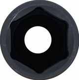 IMPACT SOCKET HEXAGON, DEEP | 12.5 MM (1/2") DRIVE | 24 MM (7224)