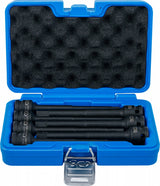 IMPACT BIT SOCKET SET | LENGTH 150 MM | 12.5 MM (1/2") DRIVE | INTERNAL HEXAGON 5 - 14 MM | 7 PCS. (5490)