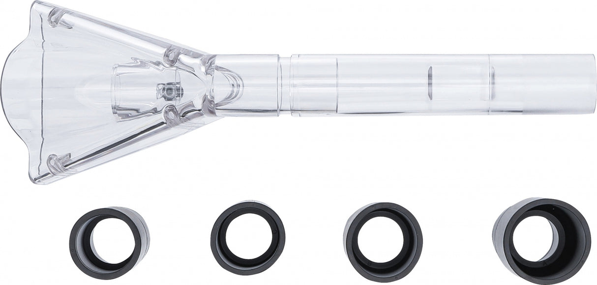 EXTRACTOR ATTACHMENT FOR TWISTER AIR CLEANING GUN | LARGE VERSION | WITH 4 ADAPTERS | FOR BGS 70150 (70152)