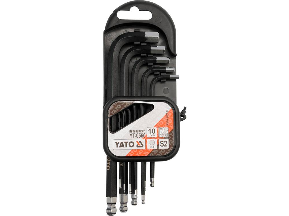 HEX KEY SET 10PCS (YT-0560)