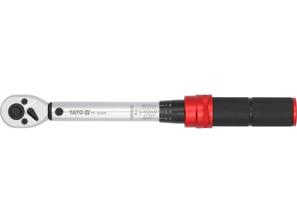 TORQUE WRENCH 1/4" (YT-07670)