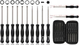 PRECISION SCREWDRIVER TOOL SET | FOR CARBURETOR ETC. | 10 PCS. (CAT10)