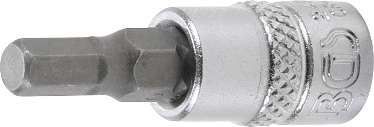 BIT SOCKET | 6.3 MM (1/4") DRIVE | INTERNAL HEXAGON 5 MM (2499)