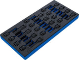 TOOL TRAY 1/3: IMPACT BIT SOCKET SET | 12.5 MM (1/2") | 24 PCS. (74514)