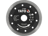 DIAMOND BLADE TURBO 125MM FOR HARD TILES (YT-59982)