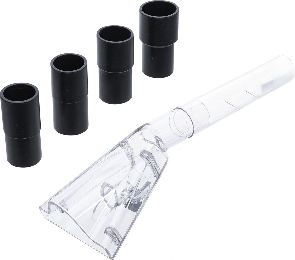 EXTRACTOR ATTACHMENT FOR TWISTER AIR CLEANING GUN | LARGE VERSION | WITH 4 ADAPTERS | FOR BGS 70150 (70152)