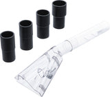 EXTRACTOR ATTACHMENT FOR TWISTER AIR CLEANING GUN | LARGE VERSION | WITH 4 ADAPTERS | FOR BGS 70150 (70152)