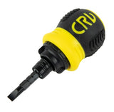 MULTIFUNCTIONAL TELESCOPIC RATCHETING SCREWDRIVER | SHORT | SET | 12 PCS. (RS12S)