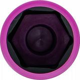 IMPACT SOCKET, LONG, THIN-WALLED | WITH PLASTIC PROTECTION | 12.5 MM (1/2") | 21.5 MM (7326)