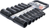 IMPACT SOCKET SET | 12.5 MM (1/2") DRIVE | 10-32 MM | 13 PCS. (95207)