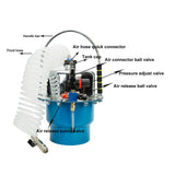 PROFESSIONAL BRAKE SYSTEM BLEEDER WITH ADAPTERS (SK2396)