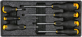 6 DRAWERS ROLLER CABINET W/ TOOL INSERT (58540)