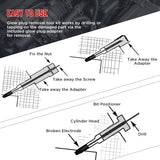 GLOW PLUG ELECTRODE REMOVAL TOOL SET | M8 / M10 (VS315)