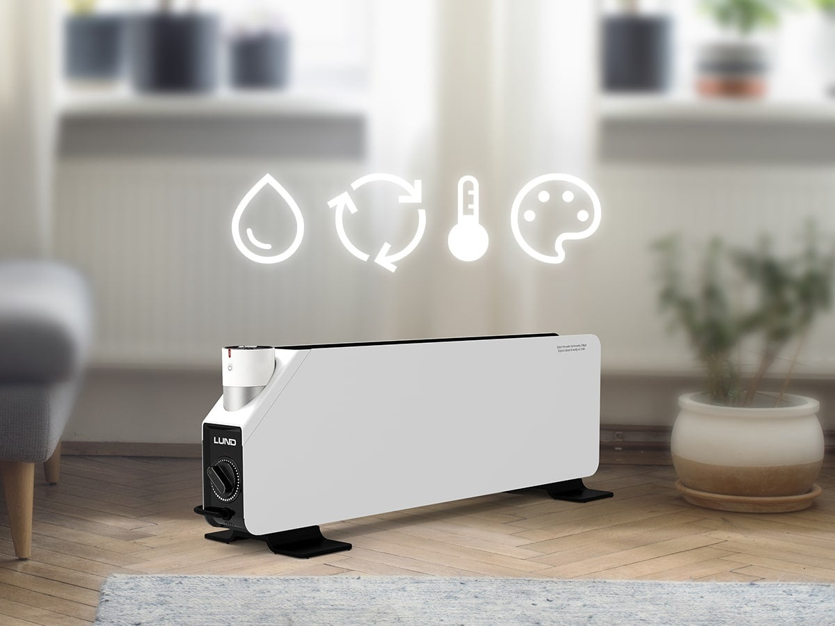 CONVECTOR HEATER WITH HUMIDIFIER 1500W (68630)