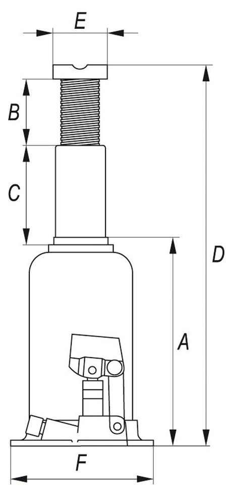 BOTTLE JACK 20T (YT-1707)