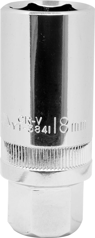 SPARK PLUG SOCKET 3/8"X18MM (YT-3841)