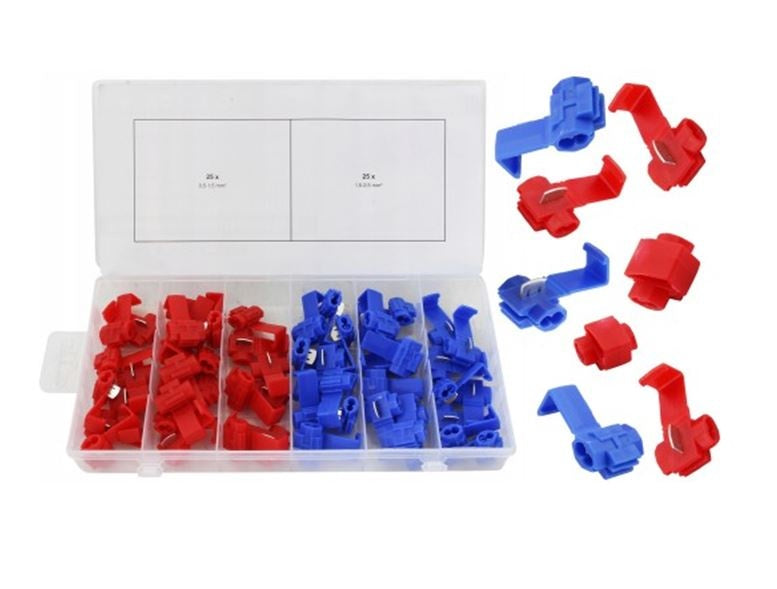 CONDUCTIVE MATERIAL CONNECTOR SET | 50 PCS. (SK01022)