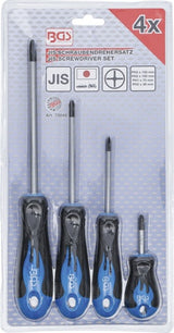 SCREWDRIVE SET | JIS STANDARD | 4 PCS. (70049)
